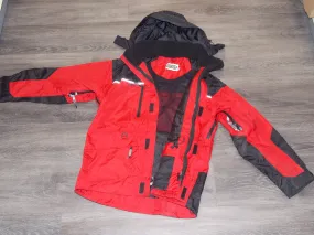 538539M Oregon® brand Rain Jacket with pockets   reflective