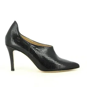 Amalfi Mag Black Snake Print High Heels
