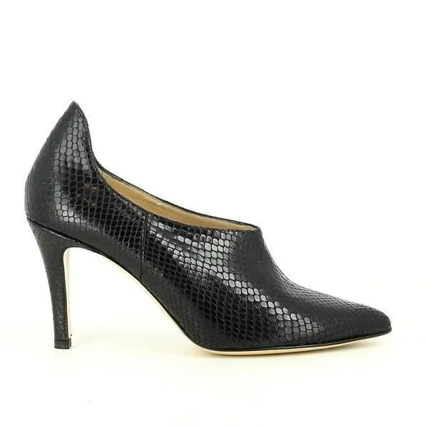 Amalfi Mag Black Snake Print High Heels