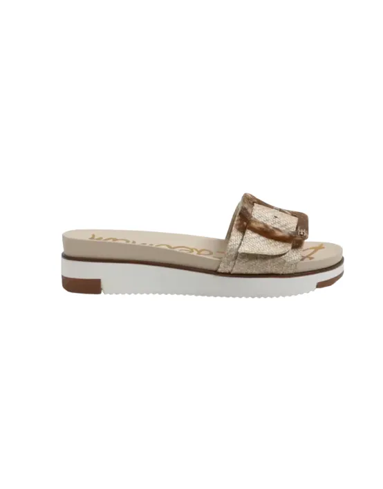 Ariane Slide Sandal Eggshell