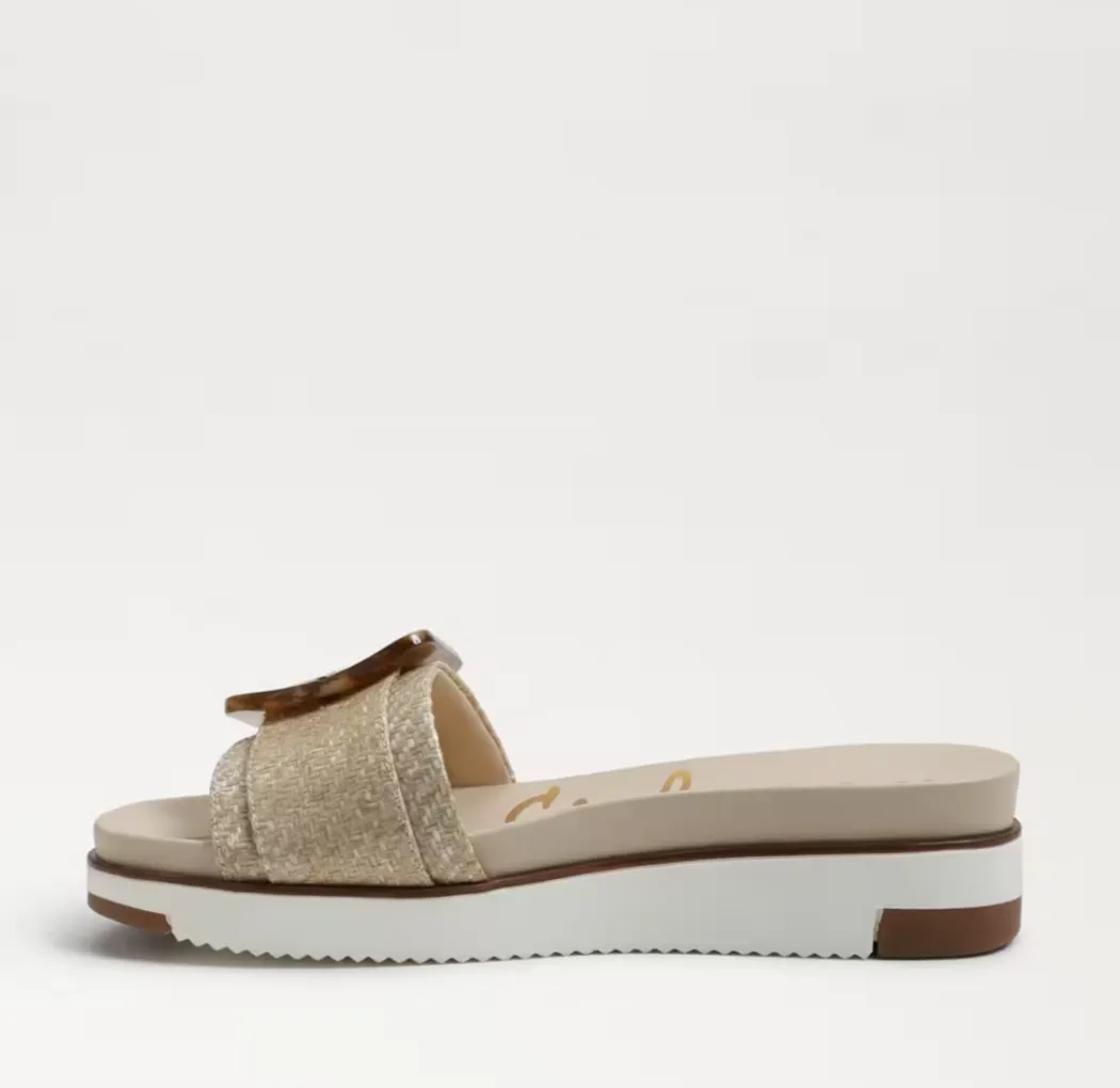 Ariane Slide Sandal Eggshell