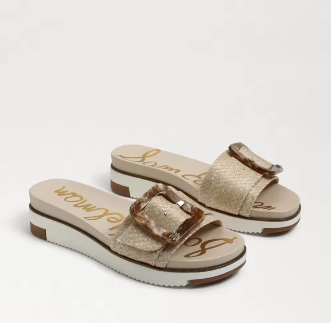 Ariane Slide Sandal Eggshell
