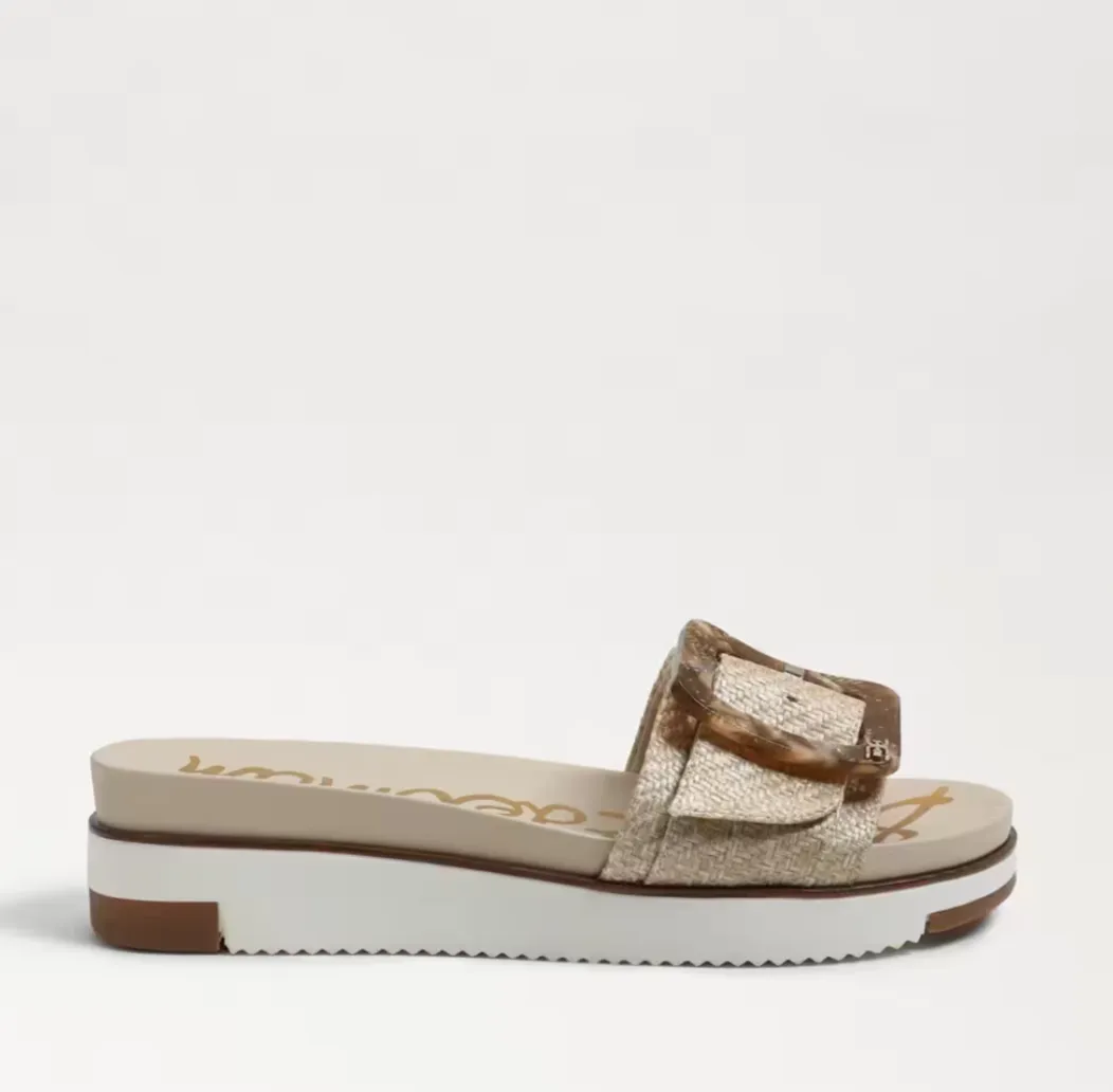 Ariane Slide Sandal Eggshell