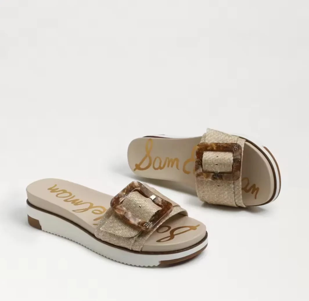 Ariane Slide Sandal Eggshell