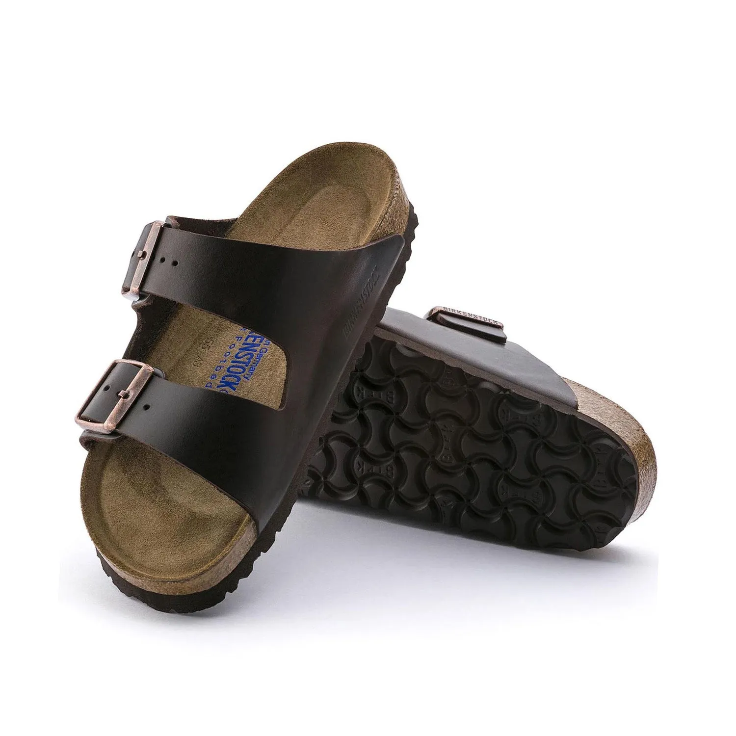 Birkenstock Arizona Soft Footbed 'Dark Brown' Amalfi Testa Di Moro