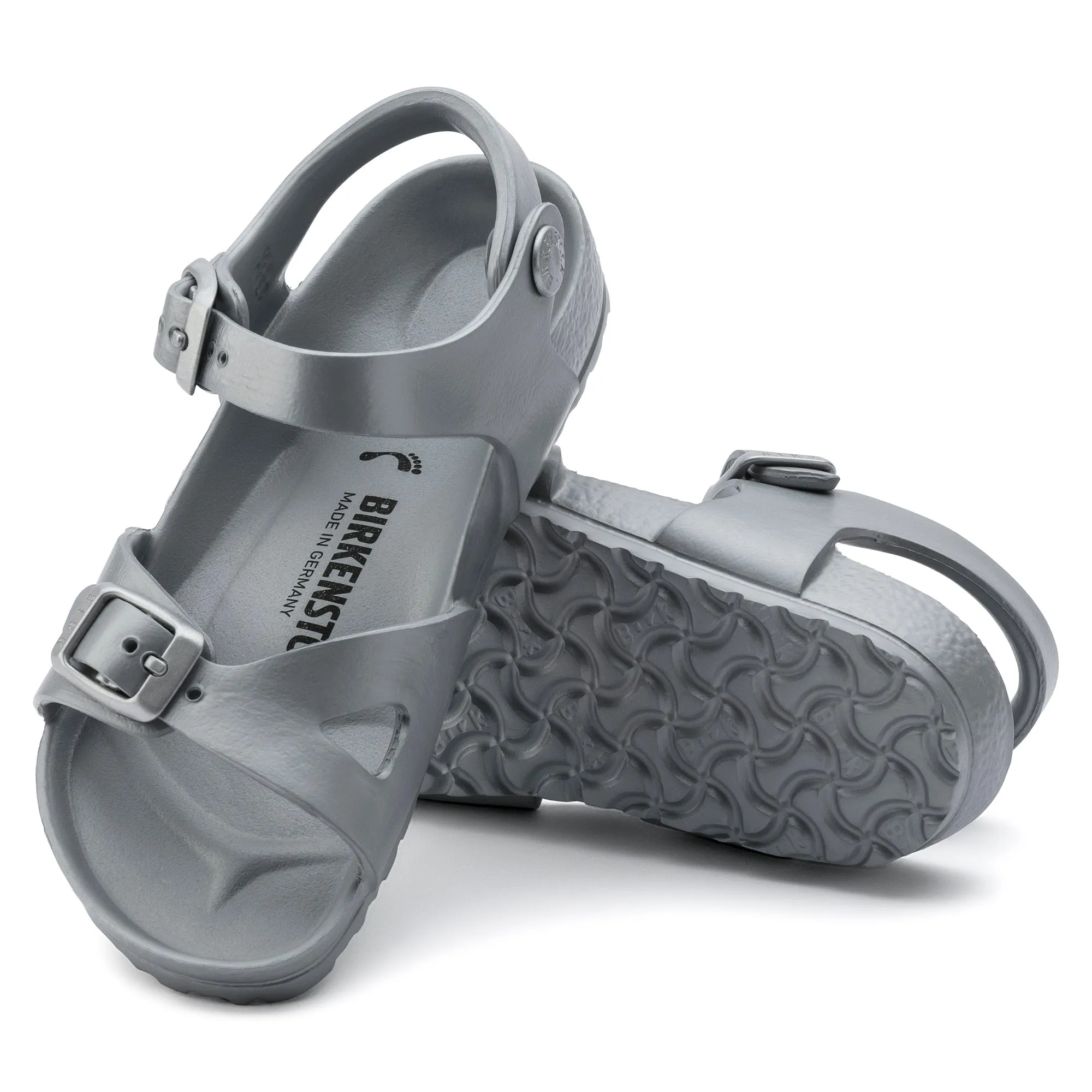 Birkenstock Rio EVA | Metallic Silver