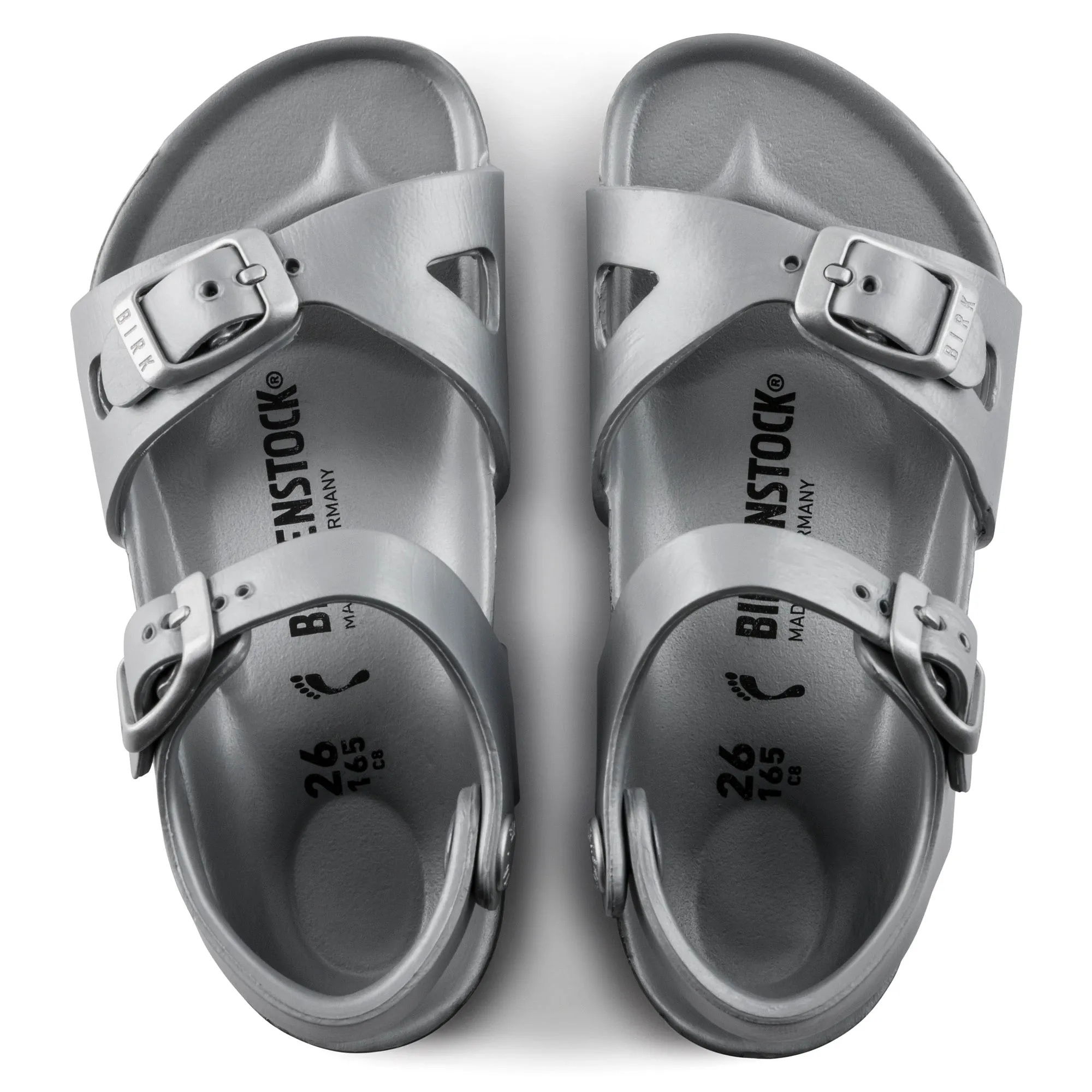 Birkenstock Rio EVA | Metallic Silver
