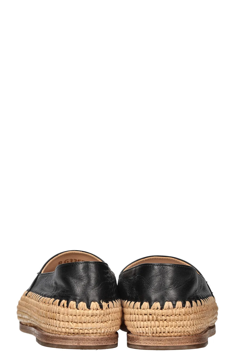 CHANEL CC Espadrilles Black
