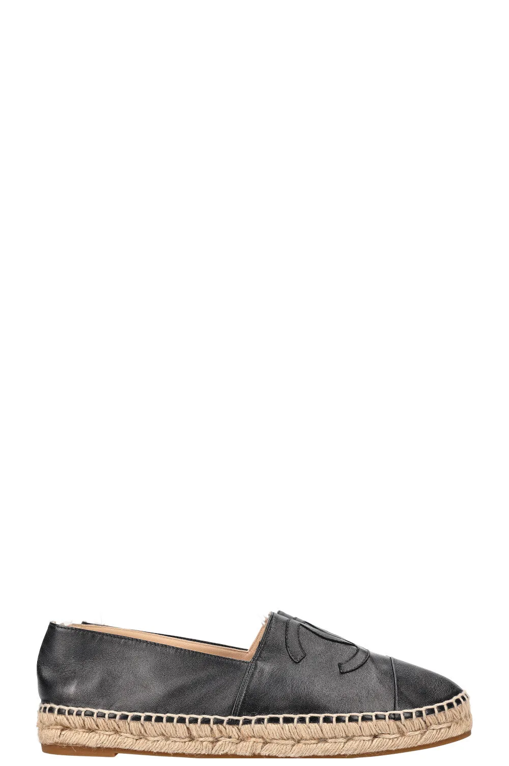 CHANEL Espadrilles Black