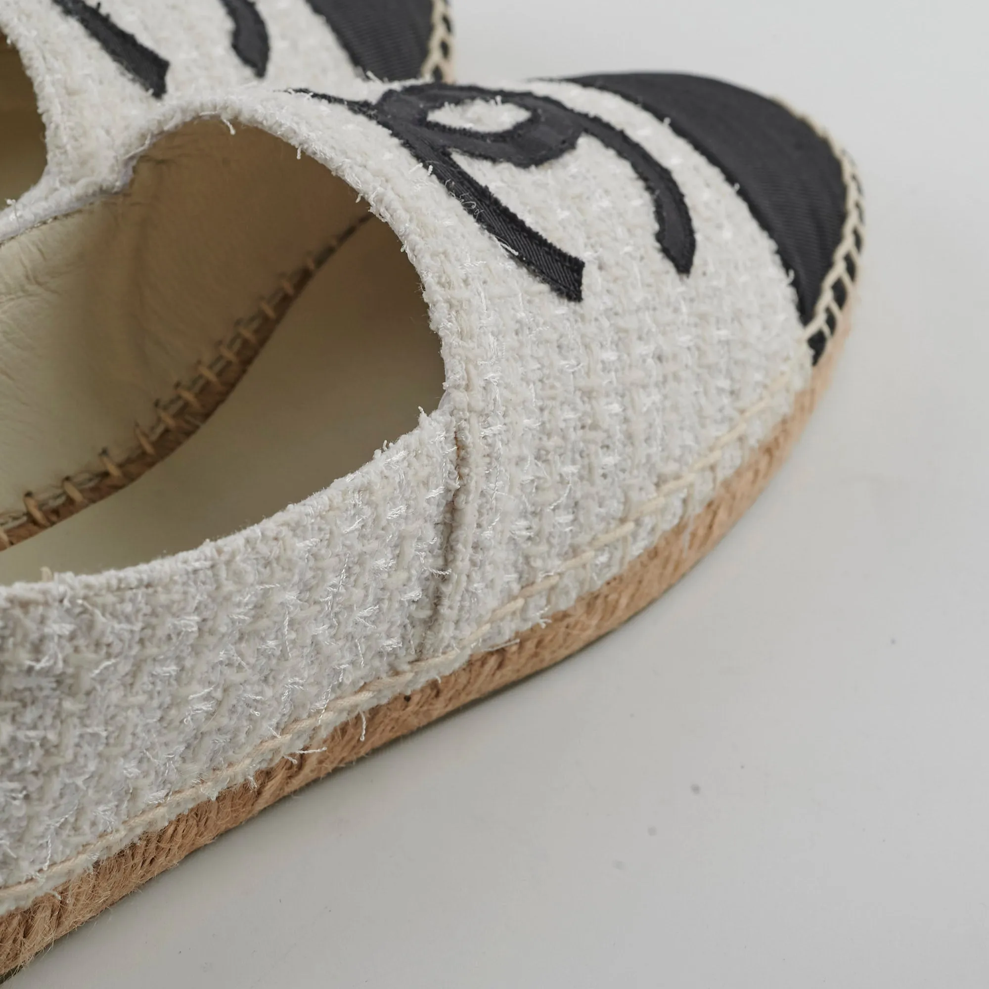Chanel Espadrilles White Size 38