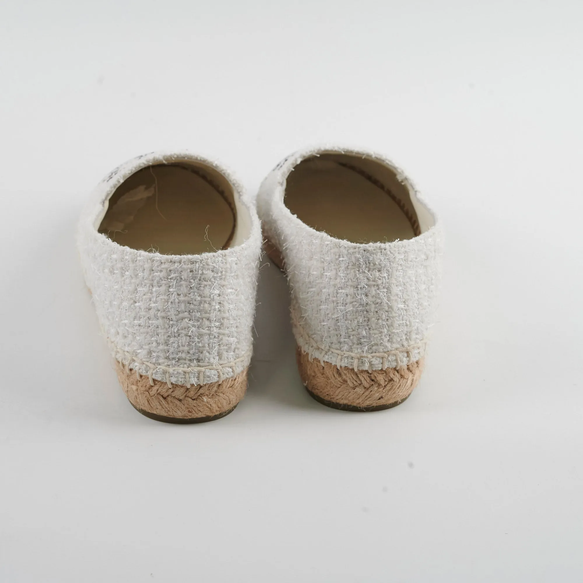 Chanel Espadrilles White Size 38