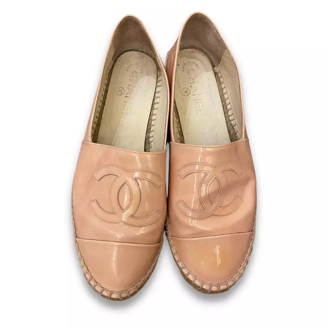 CHANEL PINK ESPADRILLES