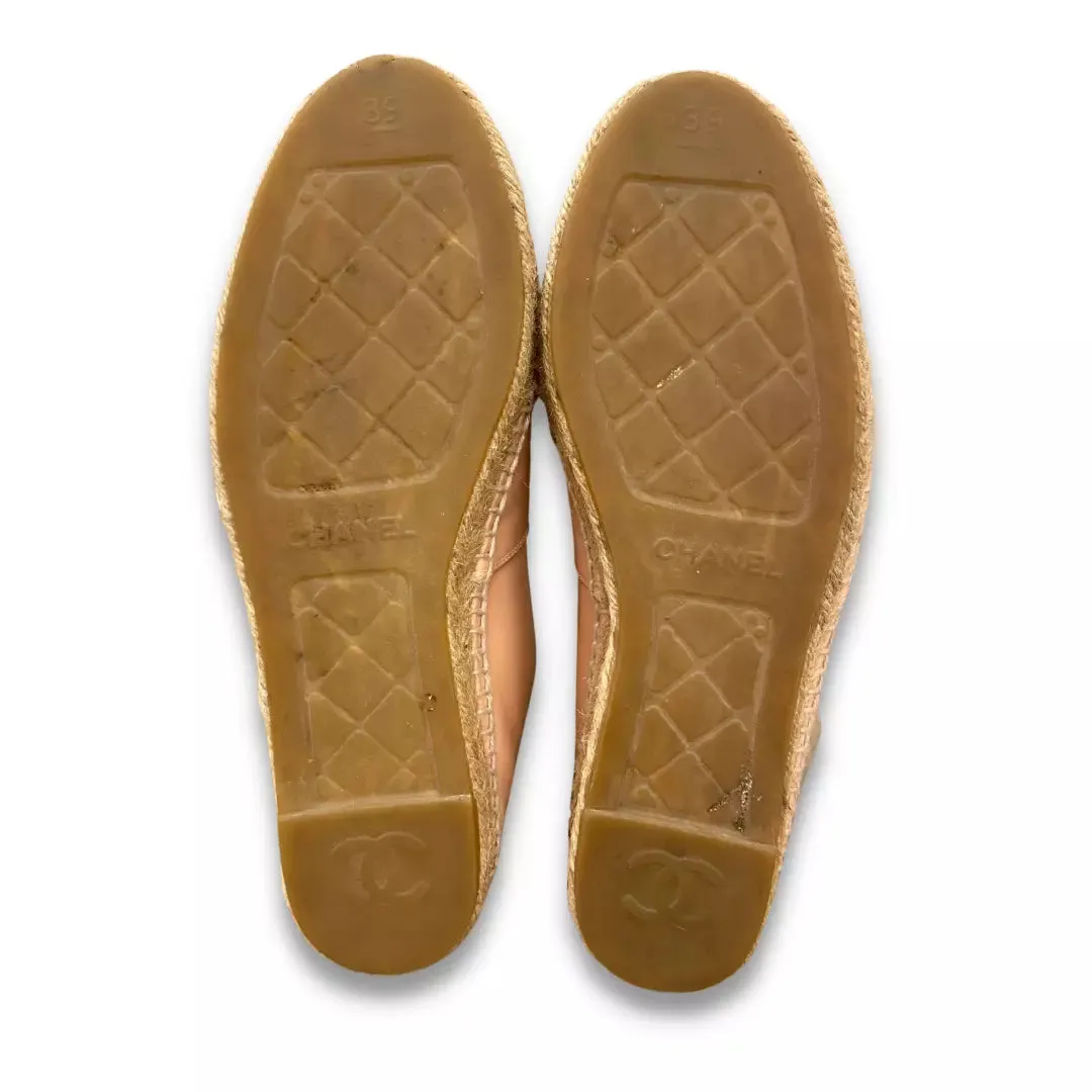CHANEL PINK ESPADRILLES