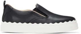ChloÃ© Black Lauren Slip-On Sneakers