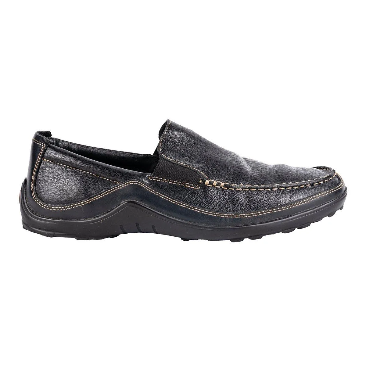 Cole Haan Tucker Venetian Casual Loafers Leather Black Colour For Men
