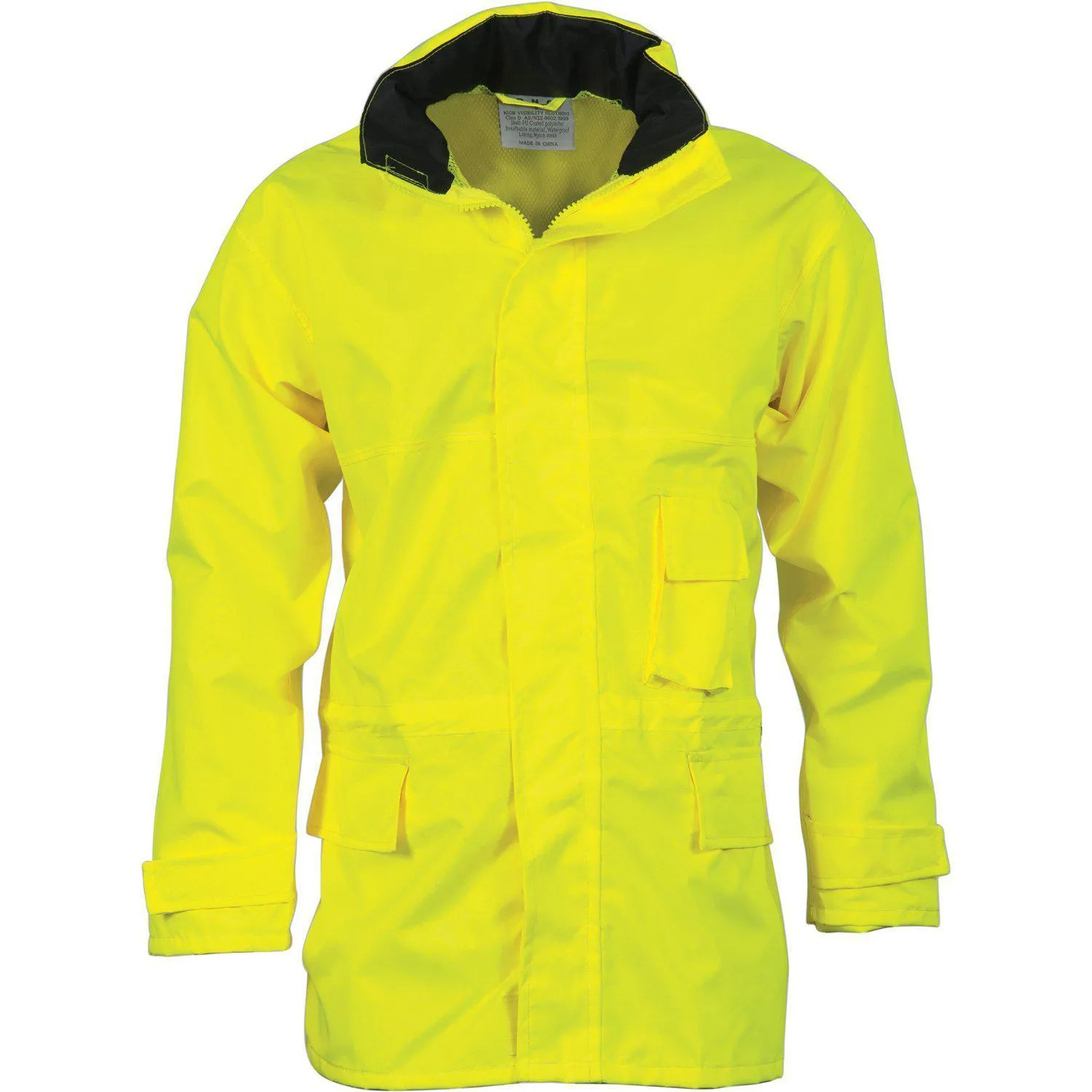 DNC HiVis Rain Jacket - 3873