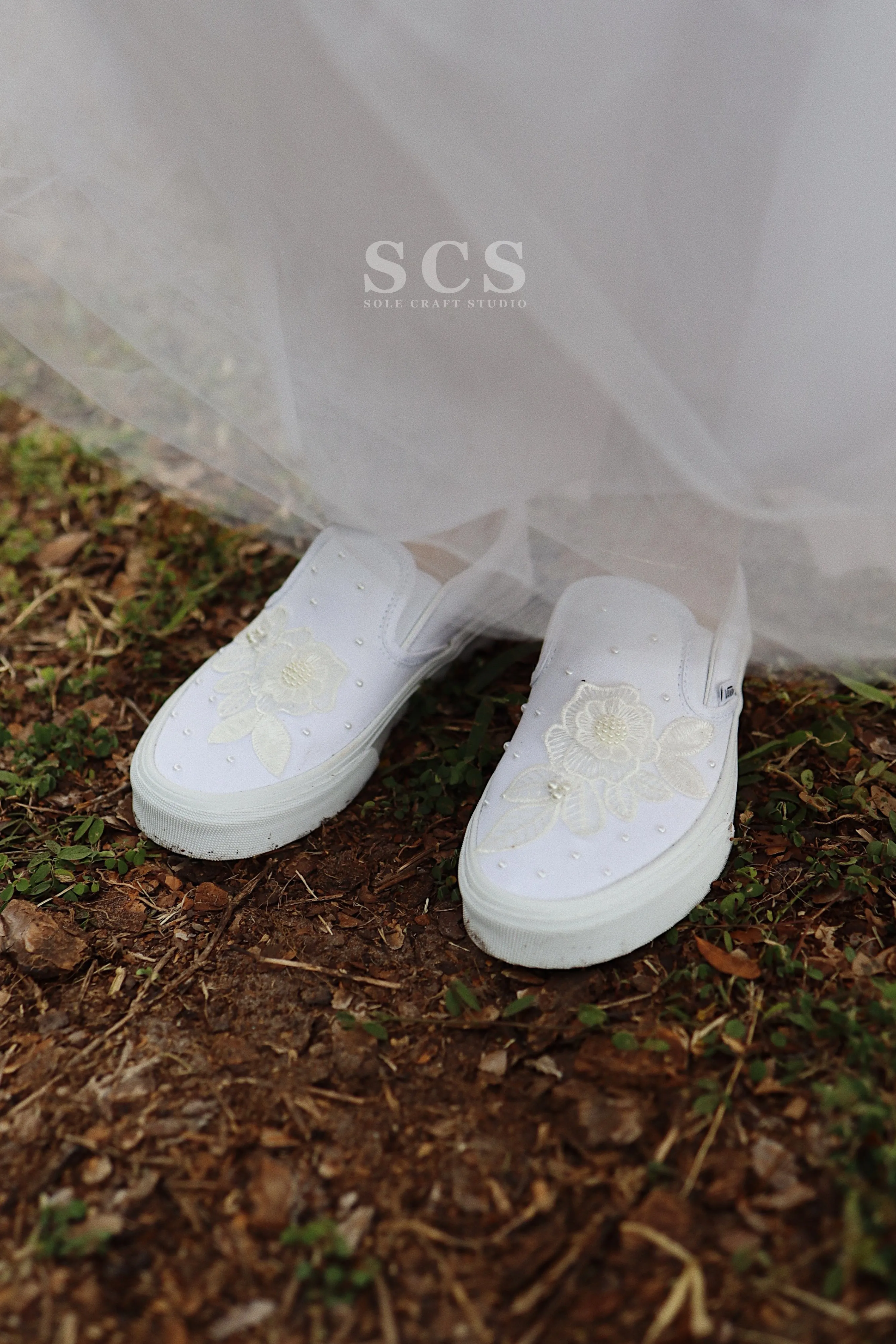 Floral Slip-On Canvas