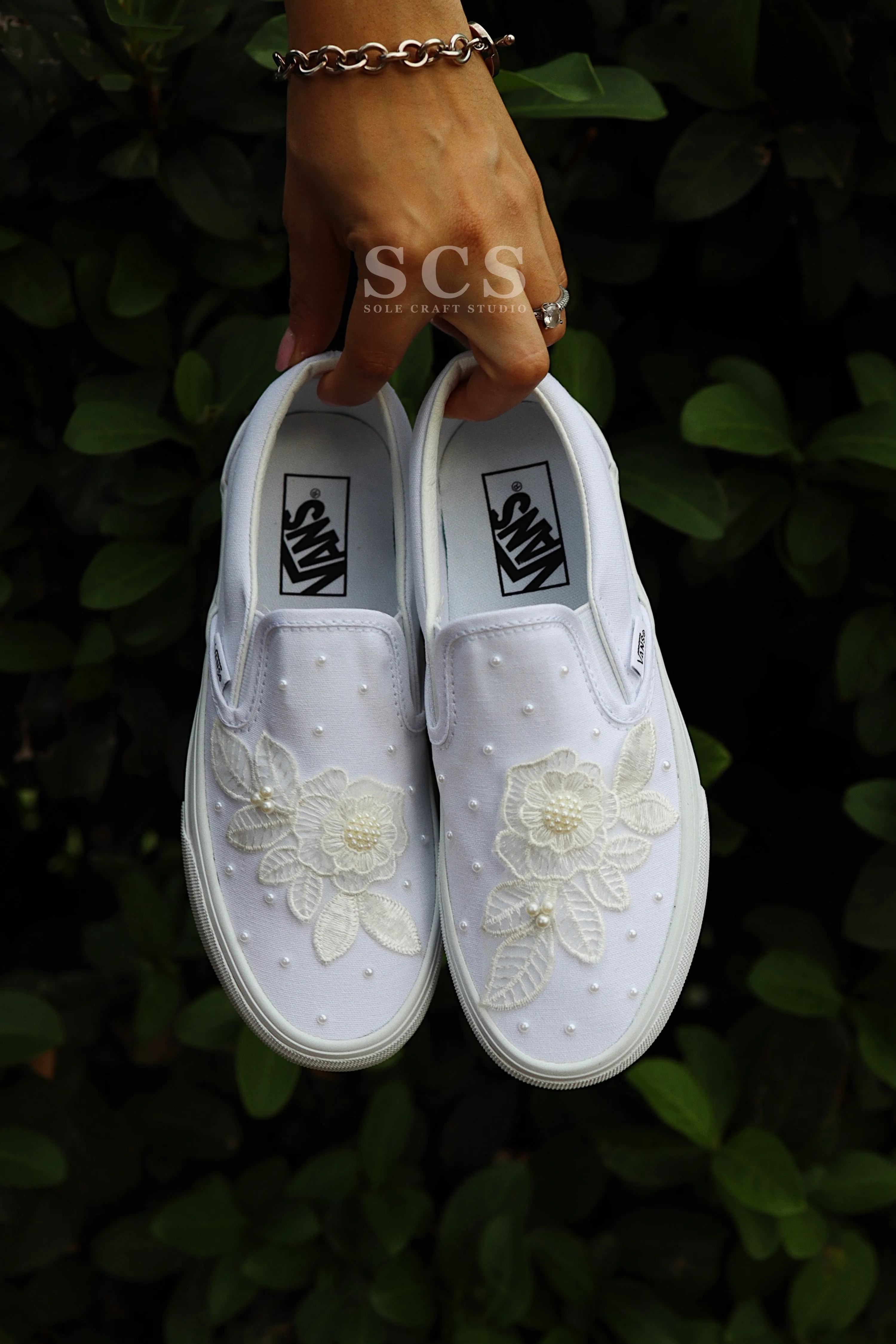 Floral Slip-On Canvas