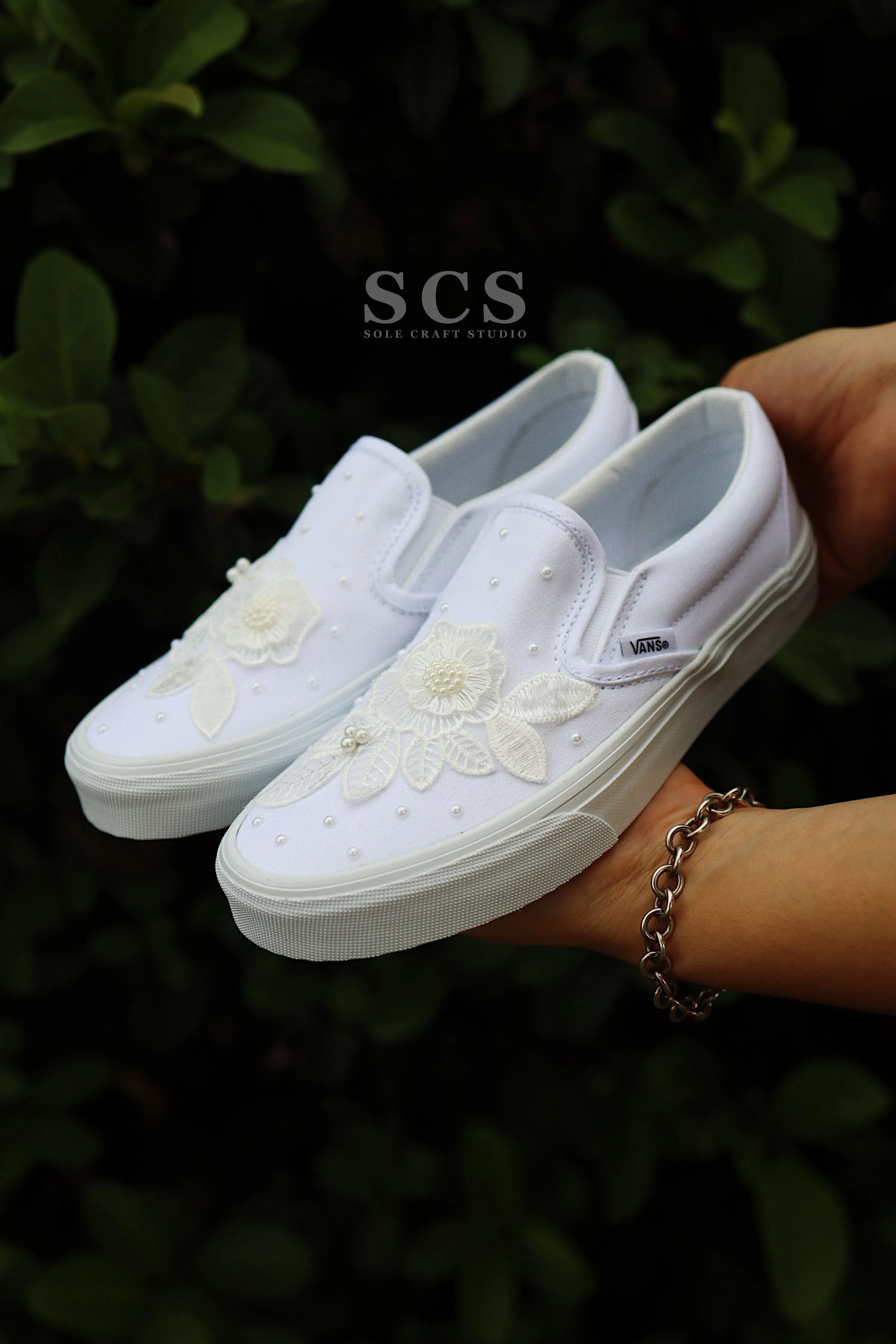 Floral Slip-On Canvas
