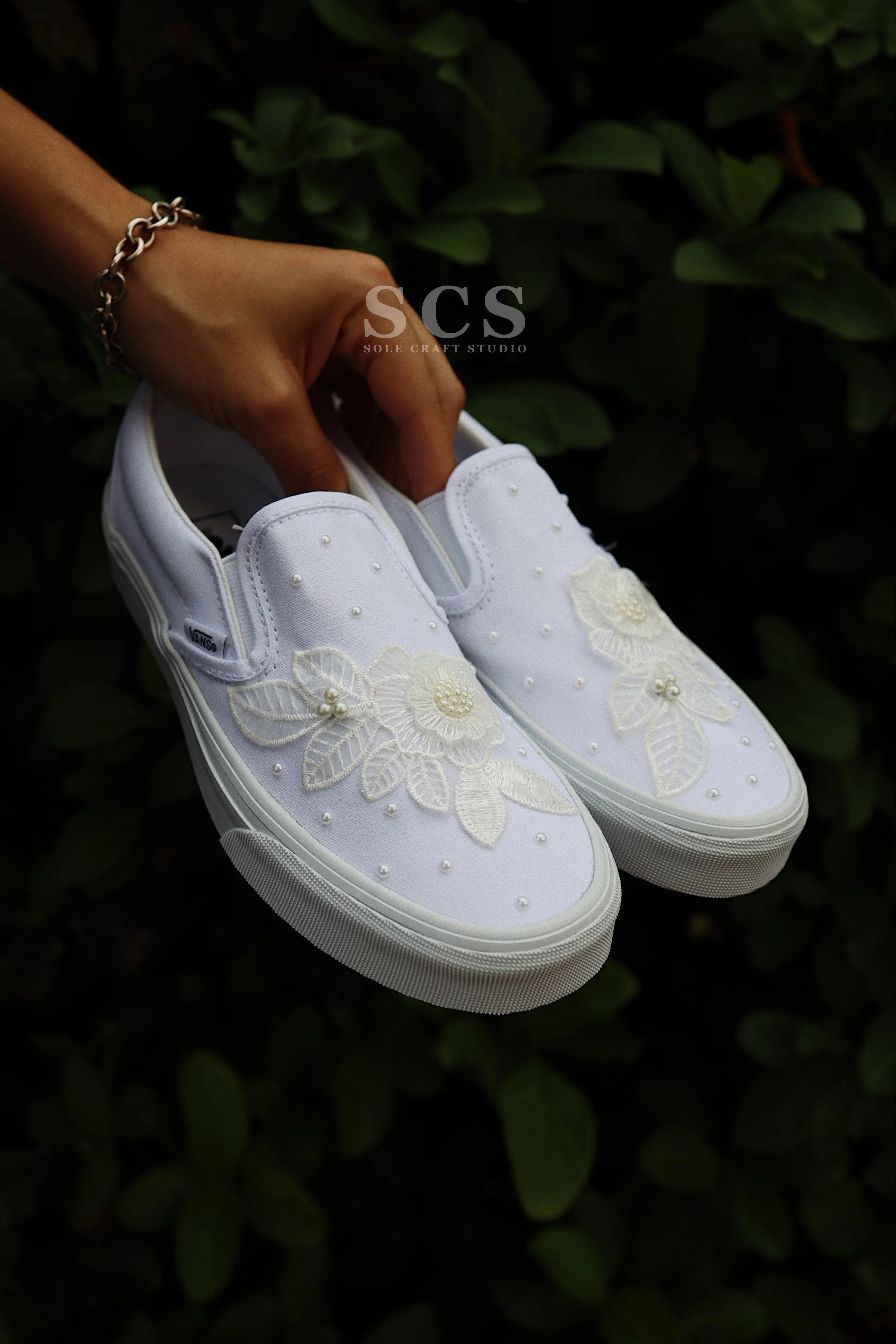 Floral Slip-On Canvas