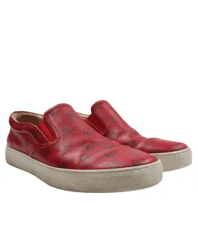 Ghost Leather Slip-On Sneaker