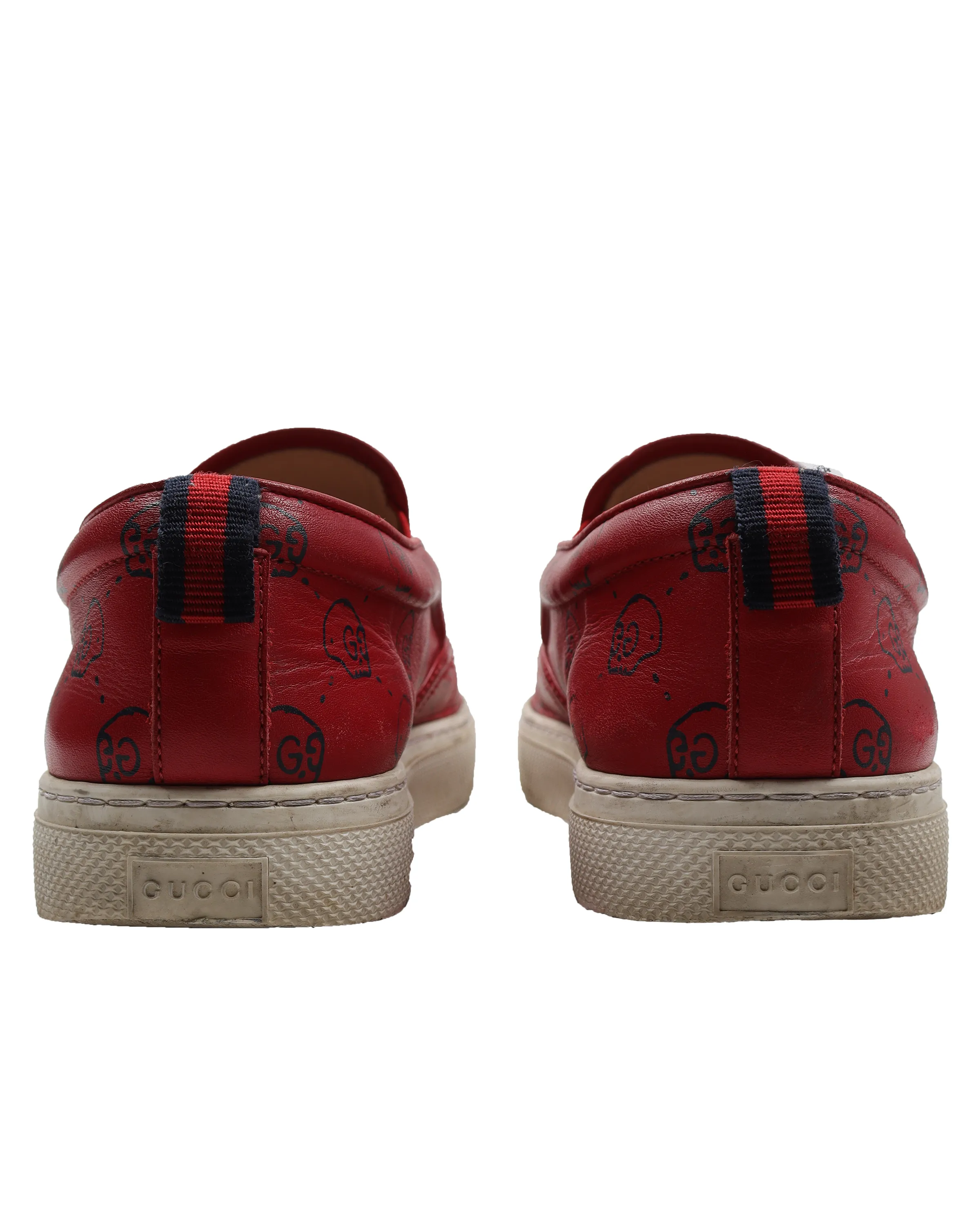 Ghost Leather Slip-On Sneaker