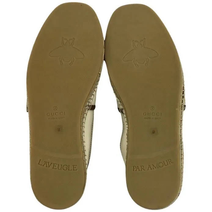 Gucci Men’s Espadrilles Shoes Print Logo Vintage Sz 9