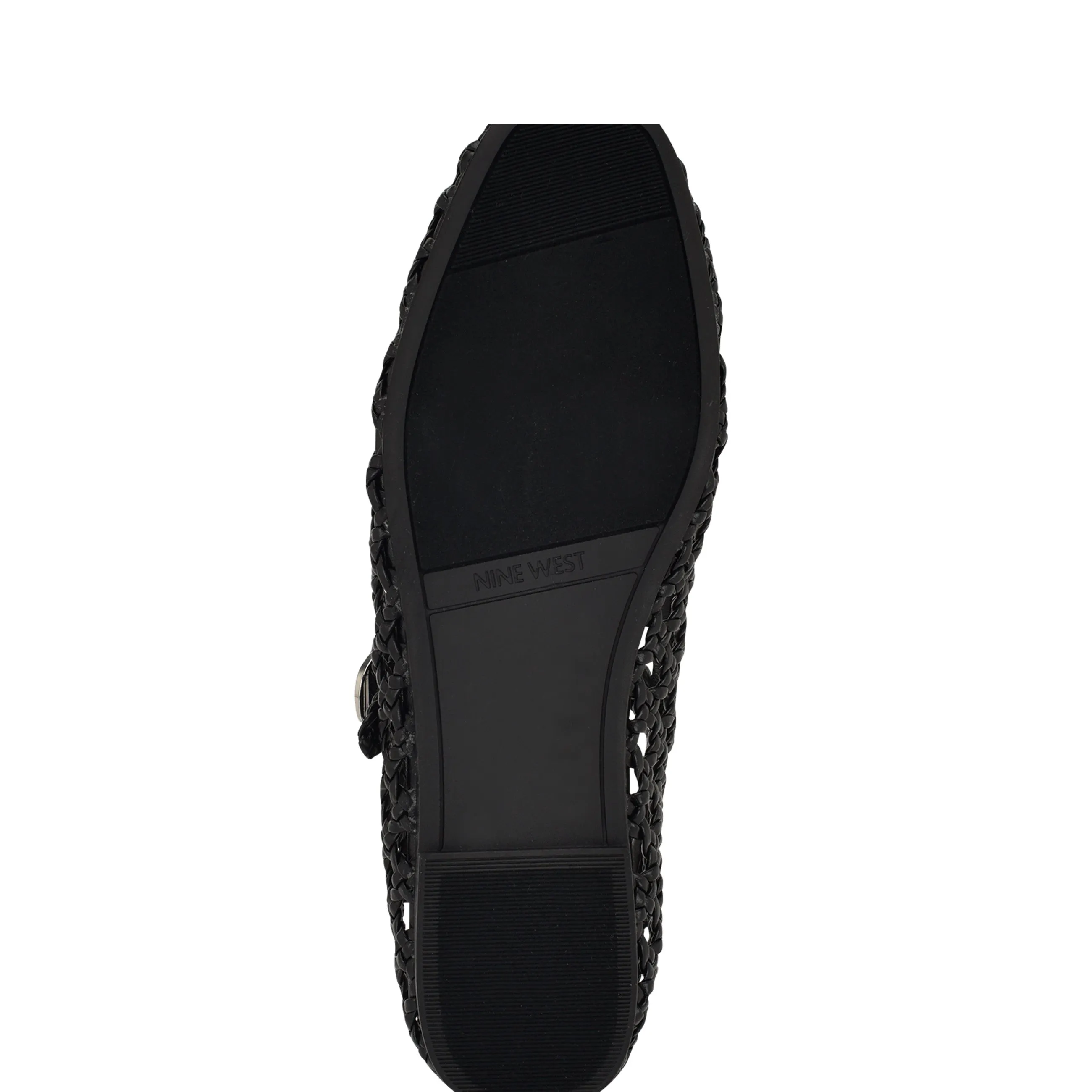 Halie Woven Mary Jane Flats