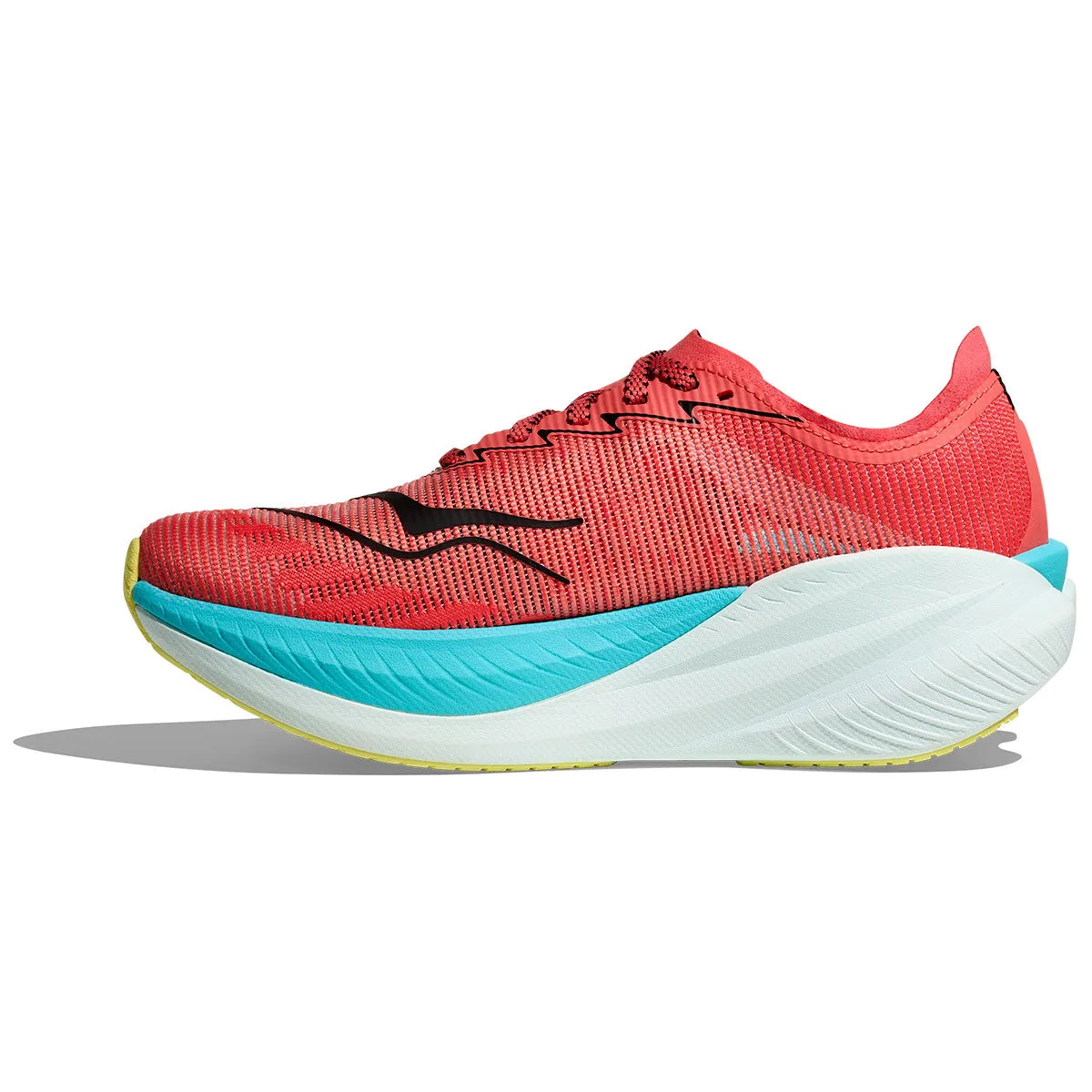 Hoka Mach X 2 Running Shoes - Womens - Grapefruit/Electric Coral