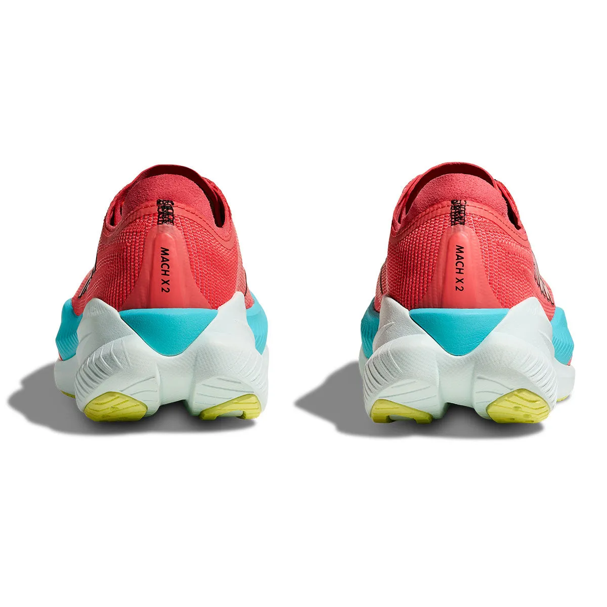Hoka Mach X 2 Running Shoes - Womens - Grapefruit/Electric Coral
