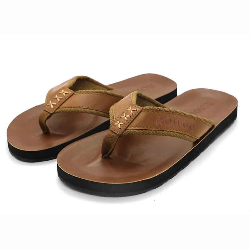 Men's Beach Flip Flops Ultralight Thong Classical Sandals