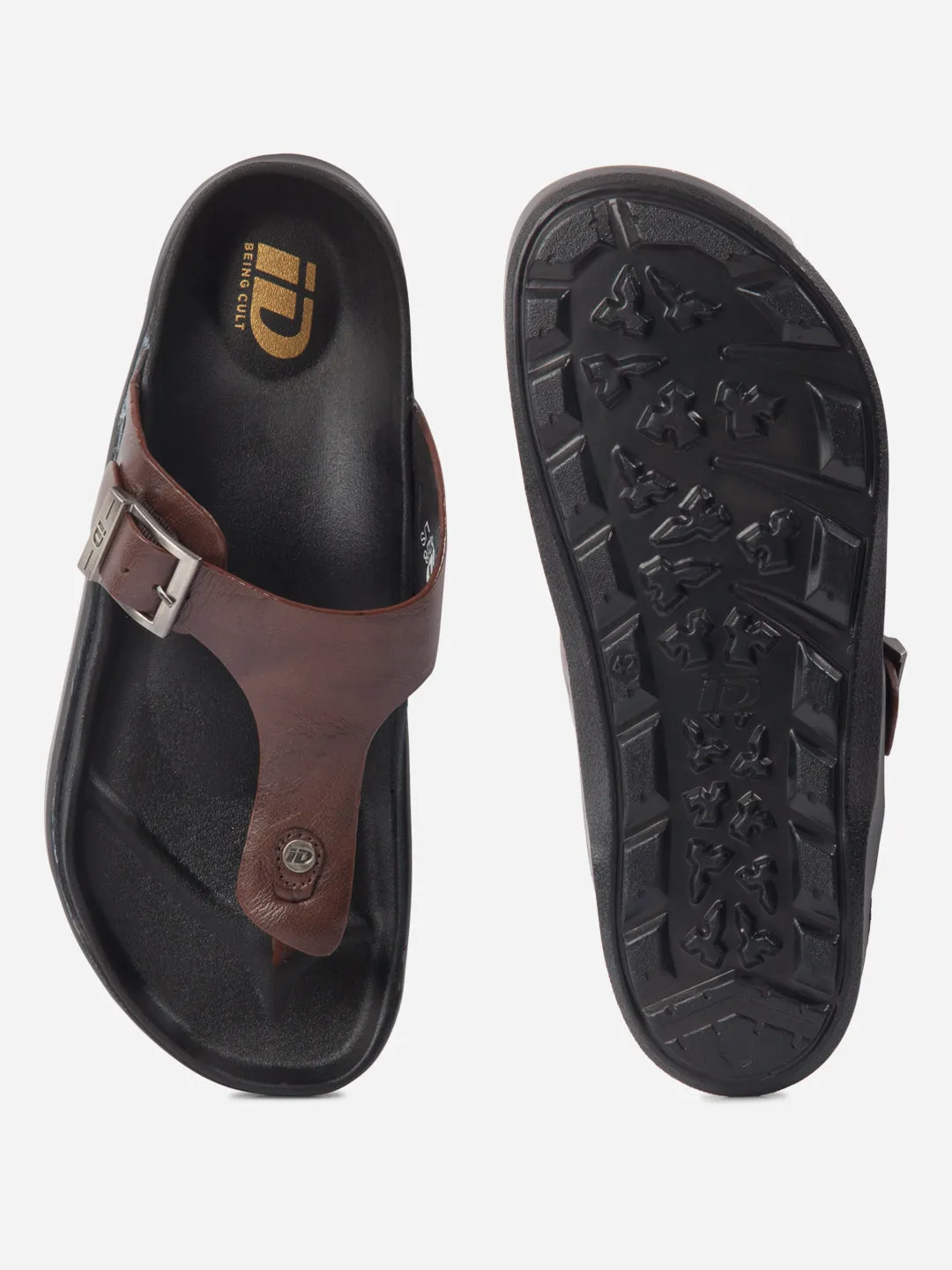 Men's Brown Thong Sandal (ID4226)