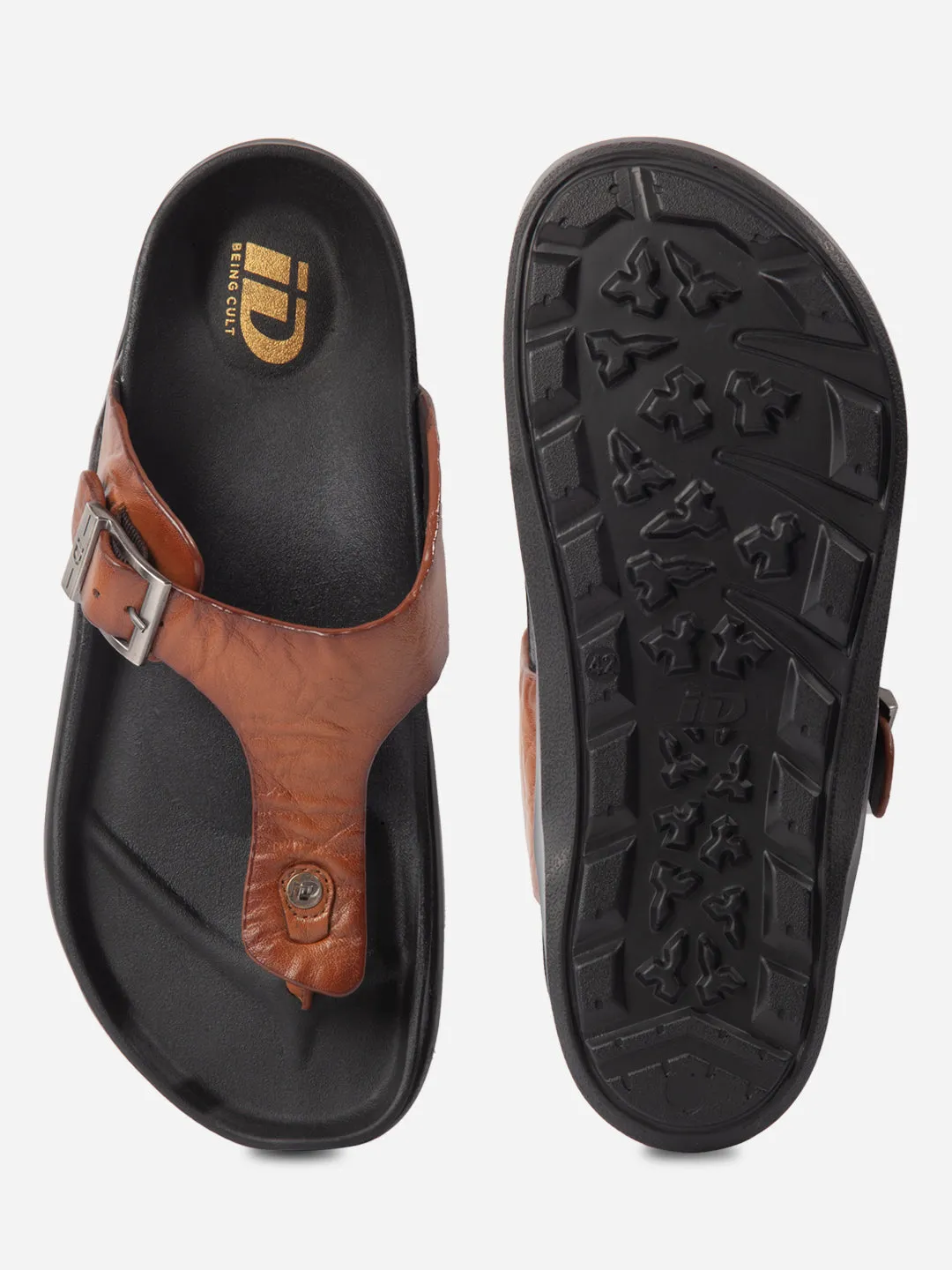 Men's Tan Thong Sandal (ID4226)