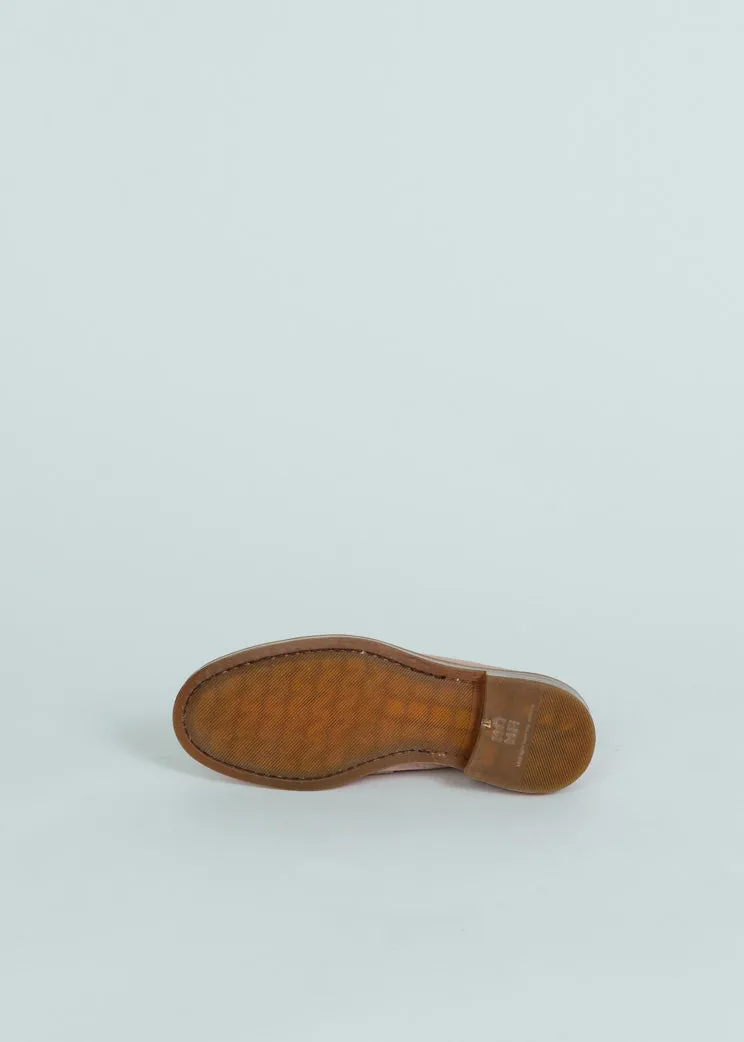 MOMA Light Pink Suede Loafer