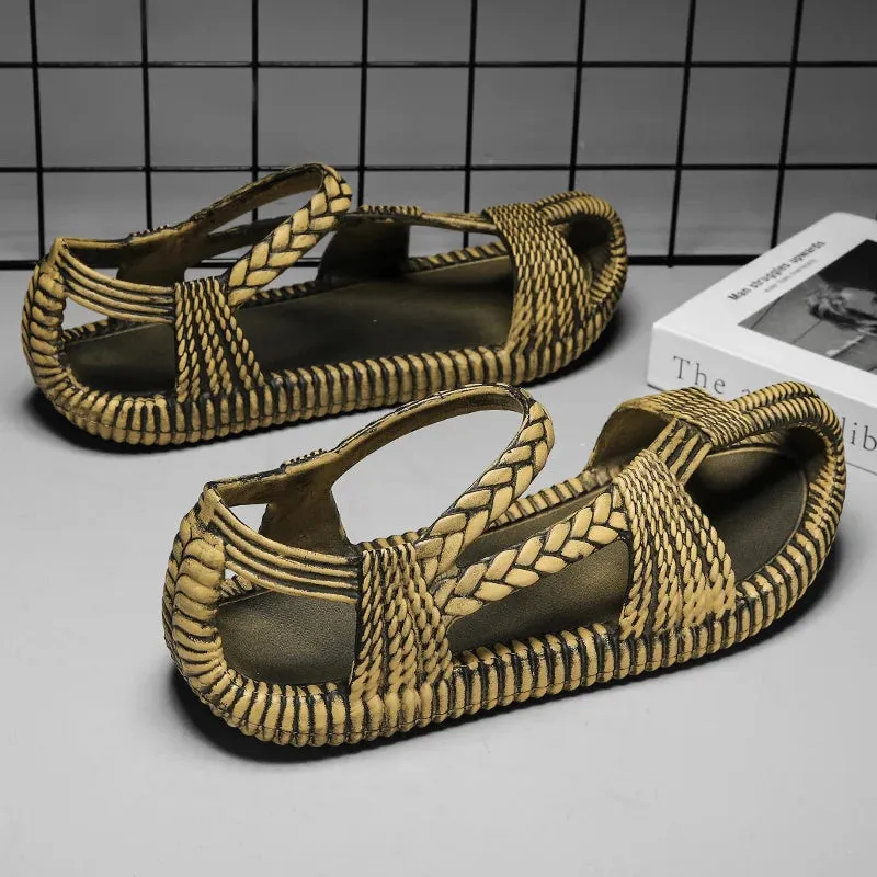 Njeri Unisex Rope Look Gladiator Sandals