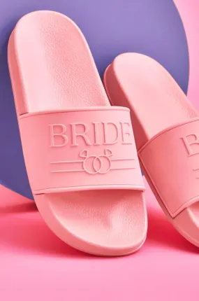 Pink Bride To Be Beach Sandals
