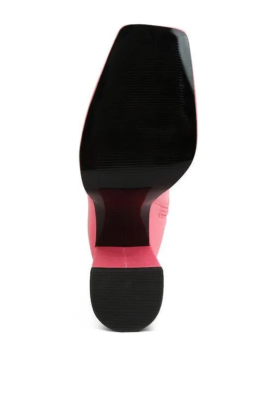 Presto Stretchable Satin Long Boot