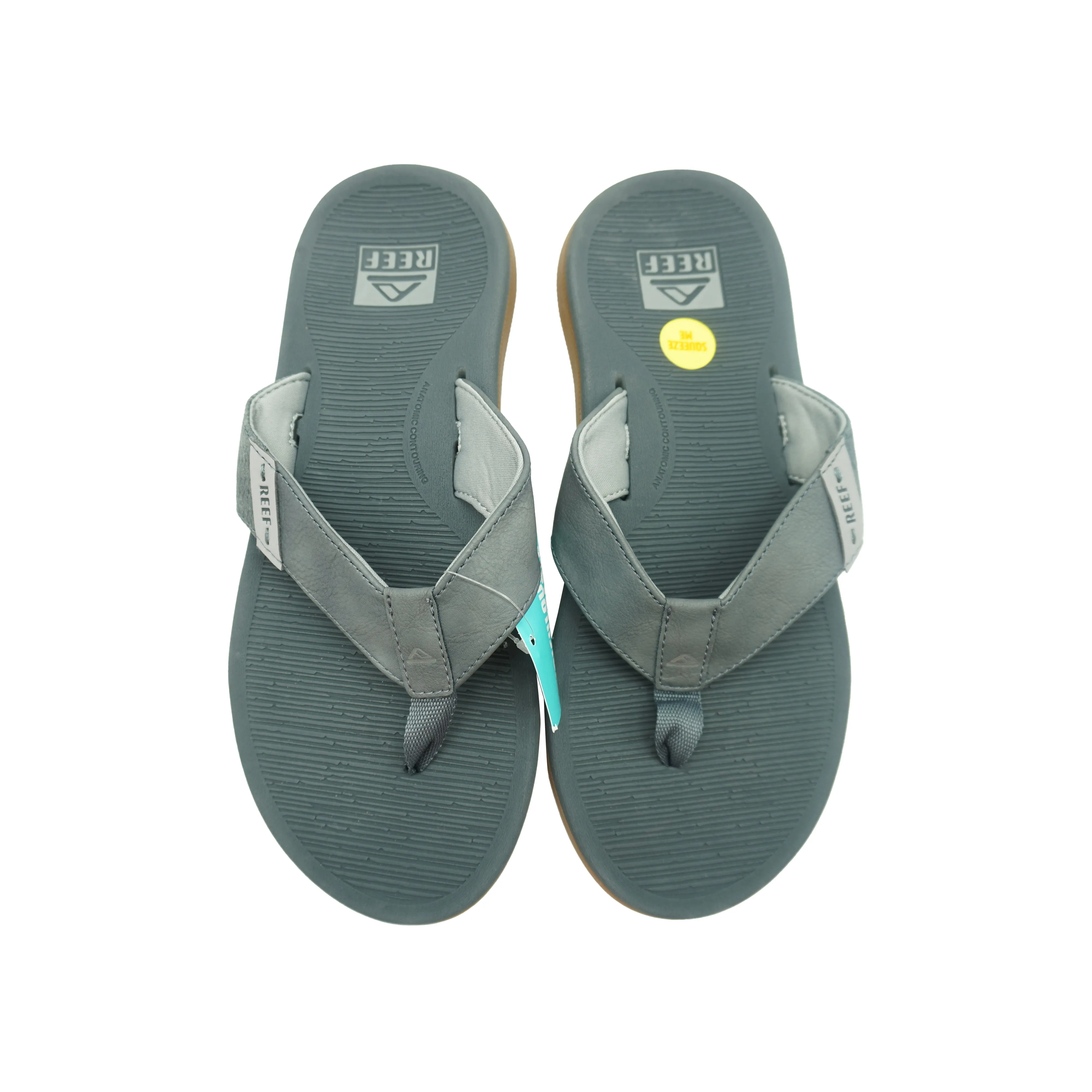 Reef Men's Santa Ana Slip Flop Sandals Gray