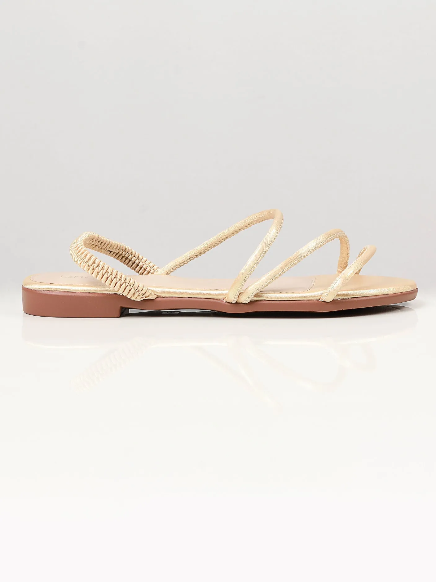 Shimmer Sandals - Gold