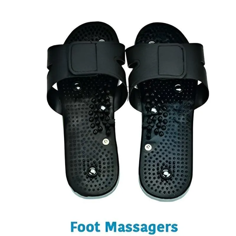 Snap On Massaging Slippers – Relaxation and Foot Therapy