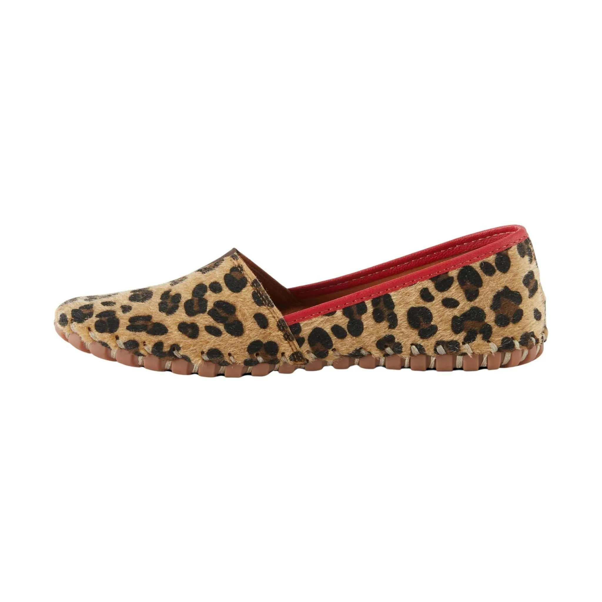 Spring Step Women's Kathaleta Hide Shoes - Leopard Print