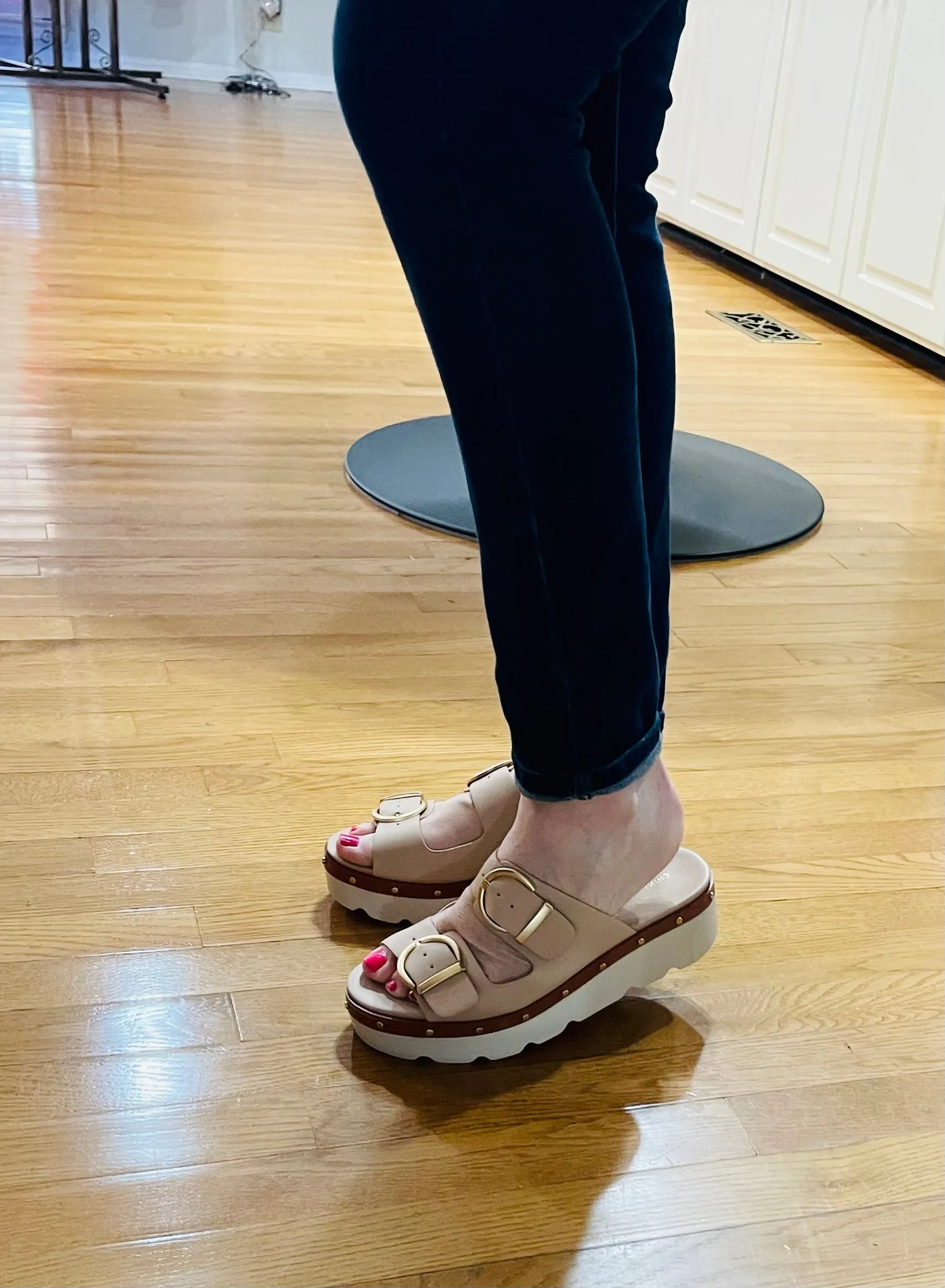 Surfs Up smooth sandal - Beige