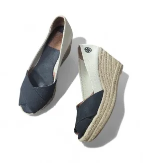 Tory Burch Black/Tan US Shoe Size 8 Espadrilles