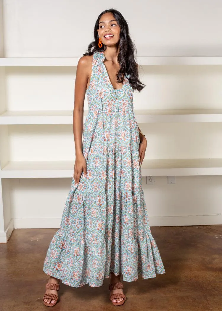 Vintage Ibiza Jaco Tiered Maxi Dress***FINAL SALE***