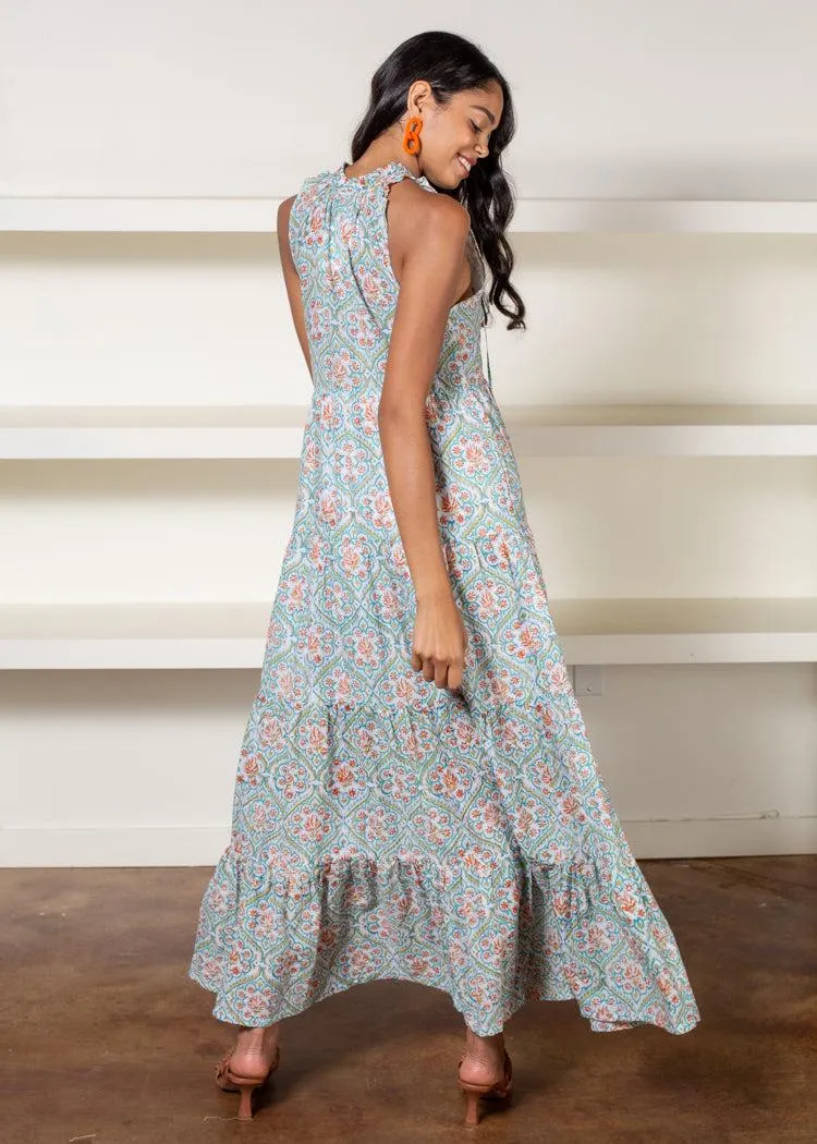 Vintage Ibiza Jaco Tiered Maxi Dress***FINAL SALE***