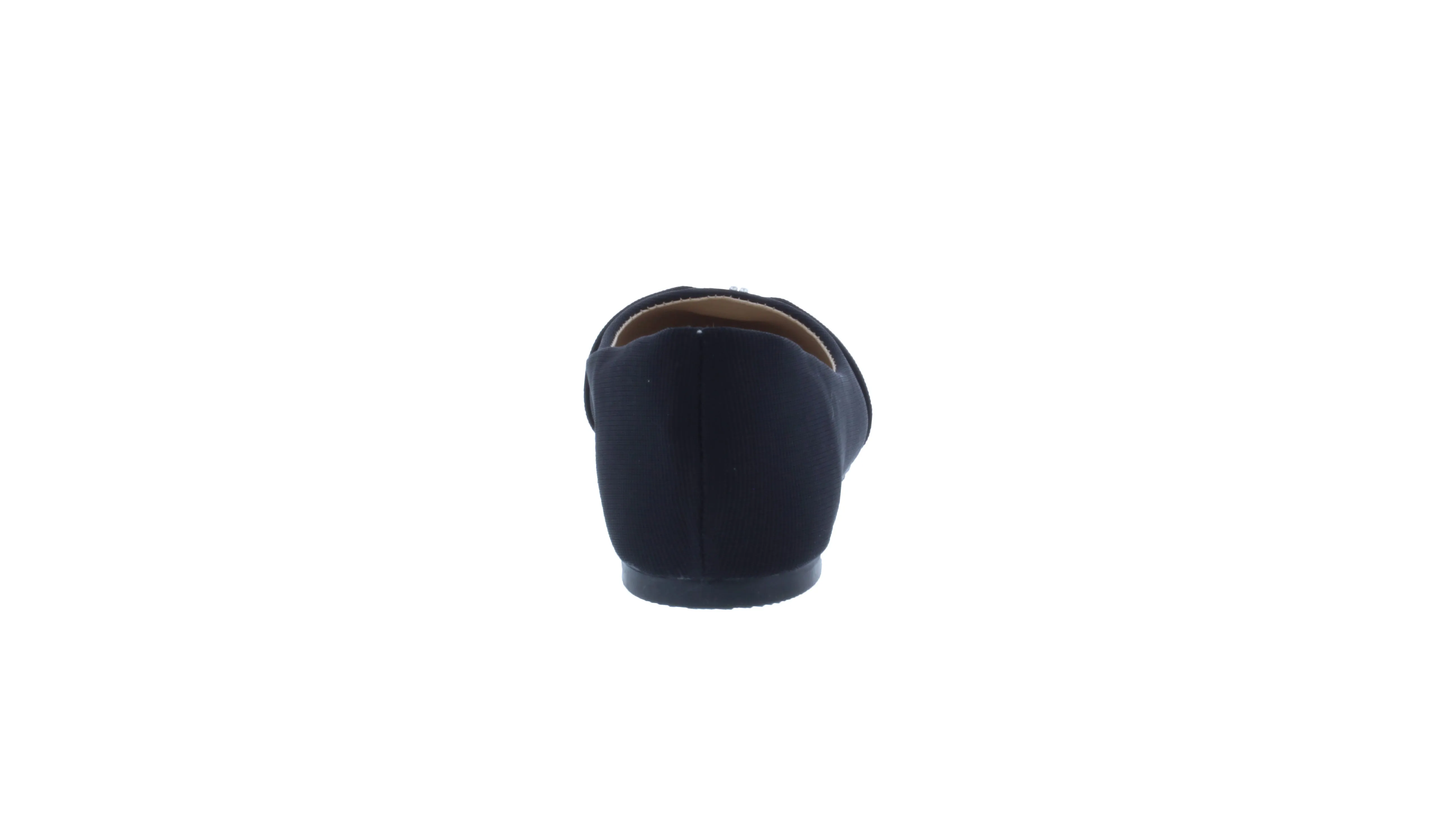 Women Fabric Flat with Rounded Tip