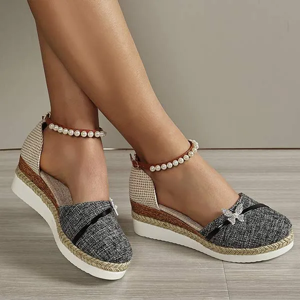Women's Platform Wedge Espadrille Sandals 26495459C