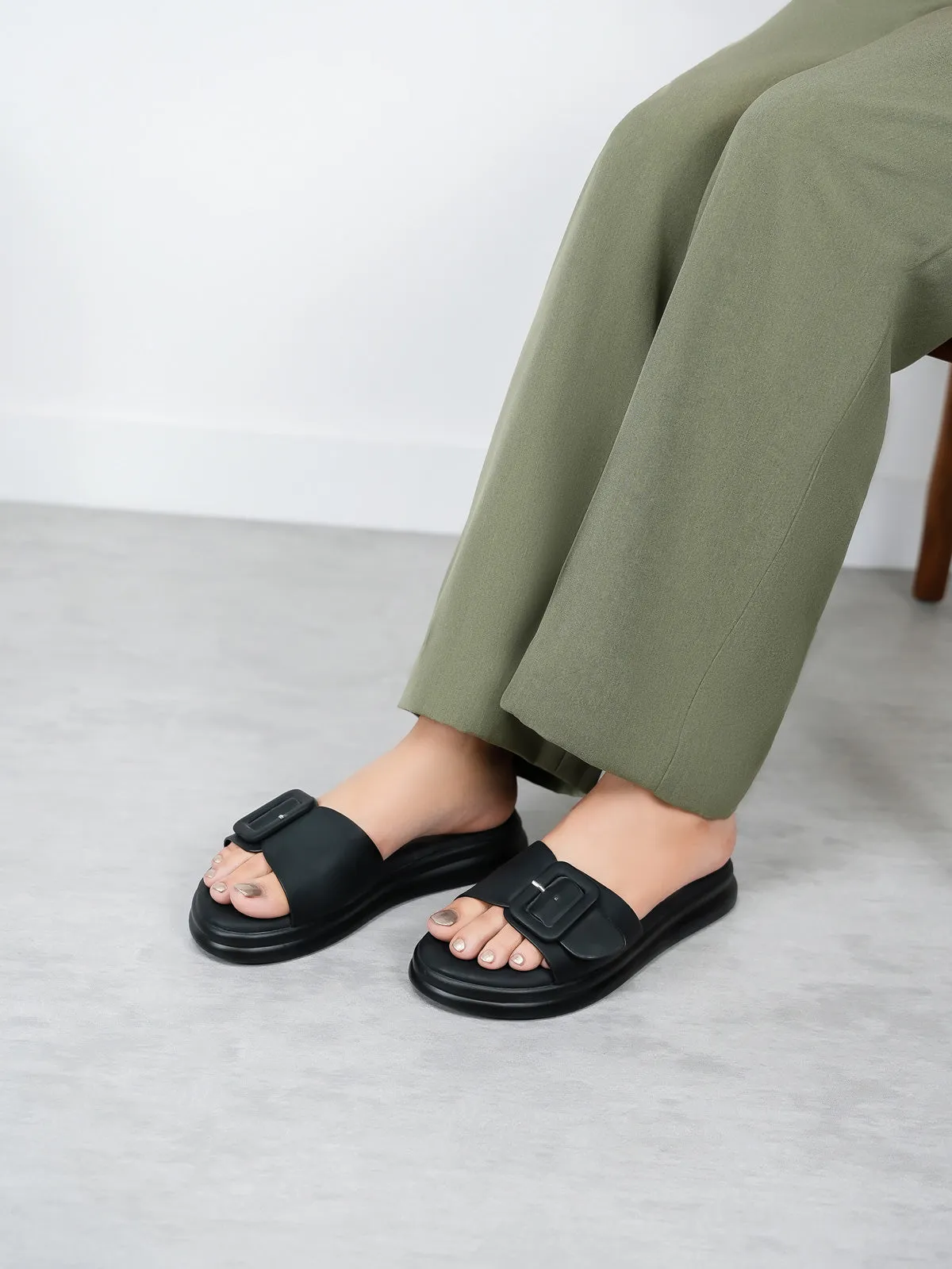 Womens "SYLAS" Casual Comfy Slippers